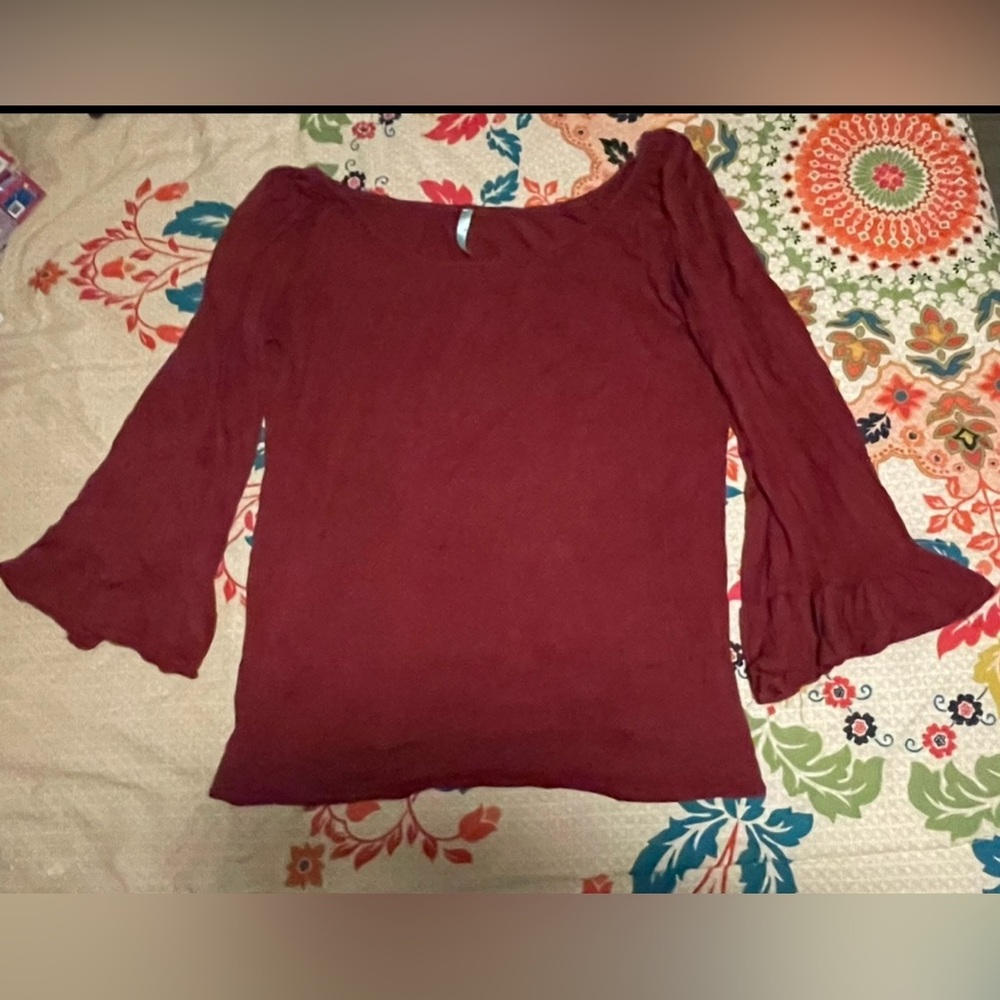 3/4 sleeve blouse